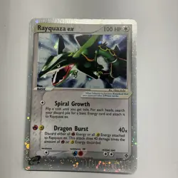Rayquaza EX 97/97 - EX Dragon Ultra Rare Holo Pokemon TCG - NM 2003 - Image 1