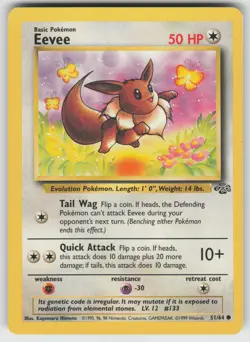 Eevee Common Jungle 51/64 Pokemon - Image 1