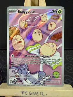Exeggcute 192/191 - Pokemon Surging Sparks SSP - Illustration Rare IR - NM - Image 1