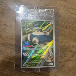 Pokemon TCG Snorlax SVP051 Scarlet & Violet 151 ETB Full Art Promo SEALED - NM/M - Image 1