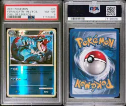 Pokemon TCG Feraligatr #25 Call of Legends Reverse 2011 Holo PSA 8 NM - Image 3