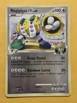 Regigigas FB - 9/147 - Pokemon Supreme Victors Reverse Holo LP - Image 1