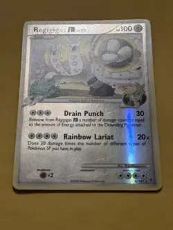 Regigigas FB - 9/147 - Pokemon Supreme Victors Reverse Holo LP - Image 2