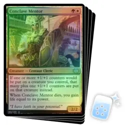 FOIL CONCLAVE MENTOR X4 Double Masters 2022 Magic MTG MINT CARD - Image 1