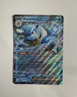 JUMBO Pokemon Mew-151 Blastoise EX Jumbo Card 009/165 - Image 1