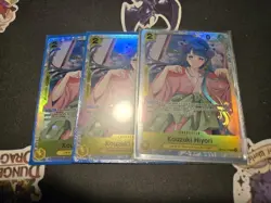 Kouzuki Hiyori OP06-106 SR One Piece Card Game English Super Rare NM 3X - Image 1