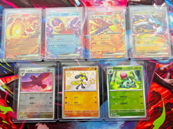 Korean Pokemon GX Card Lot – Lunala GX, Incineroar GX & Holo Cards – NM/M - Image 1