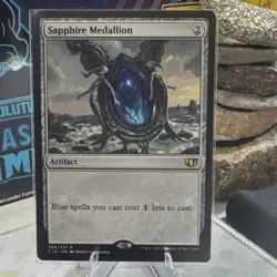 Sapphire Medallion 266/337 Commander 2014 Rare Artifact - Image 1