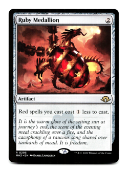 Ruby Medallion (NM) Modern Horizons 3 MH3 Magic MTG - Image 3