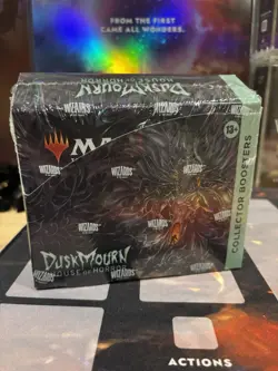 MTG Magic The Gathering Duskmourn Collector Booster Box Sealed - Image 1