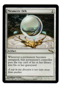 MTG Mesmeric Orb X1 Mirrodin edition rare - Image 1