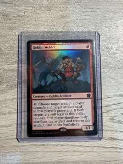 MTG Magic The Gathering Goblin Welder Foil 035/076 NM - Image 1