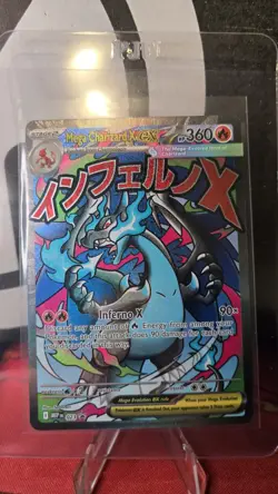 Mega Charizard X ex 023 MEP Black Star Promo Pokemon Phantasmal Flames UPC - 1 - Image 1