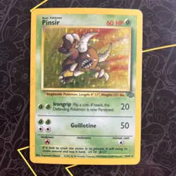 Pokemon TCG Pinsir Jungle 9/64 Holo Unlimited Holo Rare - Image 1