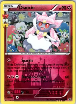 Diancie RC22/RC32 Generations: Radiant Collection Pokemon NM Holo - Image 1