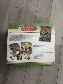 Brand New Sealed Pokemon TCG Temporal Forces Elite Trainer Box ETB Iron Leaves - Image 2