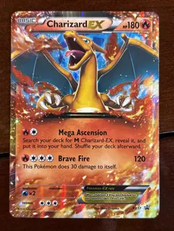 Pokemon XY Promo Charizard Ex XY17 Holo MP - Image 1