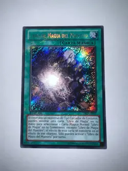 YuGiOh Spanish Misprint Spellbook of the Master CBLZ-EN062 Noble Knight Medraut - Image 1