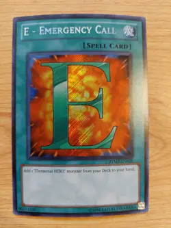 E - Emergency Call - RYMP-EN024 - Very Lightly Played VLP - Unlimited - Image 1