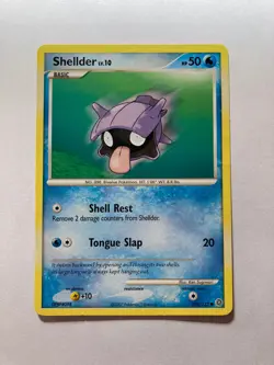Shellder 105/132 Pokemon Card, Secret Wonders, Near Mint - Image 1