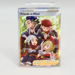 Friends in Hisui 148/159 Full Art Ultra Rare Crown Zenith Pokemon Card NM - Image 1