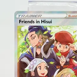 Friends in Hisui 148/159 Full Art Ultra Rare Crown Zenith Pokemon Card NM - Image 2