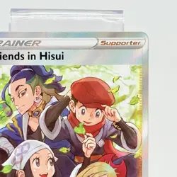 Friends in Hisui 148/159 Full Art Ultra Rare Crown Zenith Pokemon Card NM - Image 3