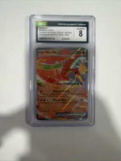 CGC 8 Ho-Oh EX 007/034 Charizard & Ho-Oh EX Deck Full Art Pokemon Card🔥🔥🔥 - Image 1