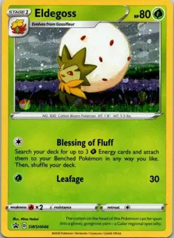 Eldegoss - SWSH046 Cosmos Holo Promo SWSH: Sword & Shield Promo Cards NM - Image 1