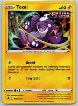 Toxel - (Cosmos Holo) SWSH209 SWSH: Sword & Shield Promo Cards NM - Image 1