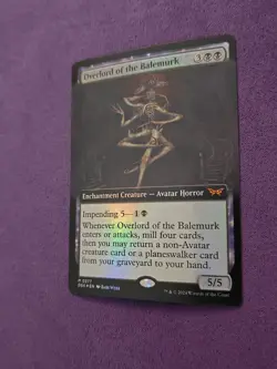 MTG Overlord of the Balemurk (Extended Art) Duskmourn: House of Horror Foil NM - Image 2
