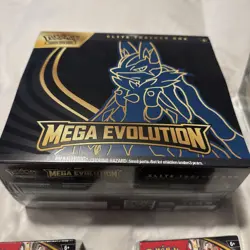 Pokemon TCG Mega Evolution Sealed Lot (2 ETB, 2 Tin, 2 Booster Bundle) - Image 2
