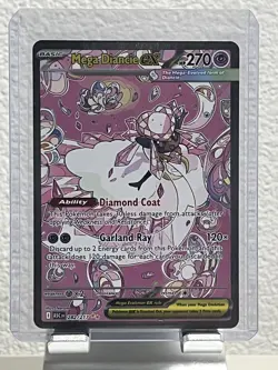 Mega Diancie ex 282/217 SIR Ascended Heroes Mega Evolution English Pokemon TCG - Image 1
