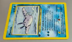 Mantax # 64/111 1.Edition Common Neo Genesis 2001 Pokemon Deutsch Mint Vintage - Image 2