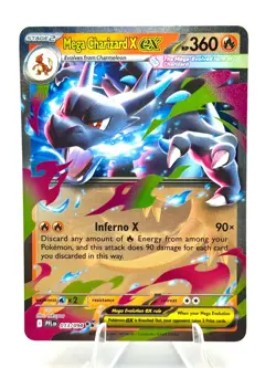 Mega Charizard X EX 013/094 Phantasmal Flames English Pokemon TCG 002 - Image 1