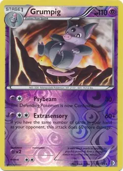 Grumpig 60/149 Reverse Holo | Boundaries Crossed | Pokemon Card - Image 1