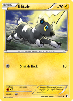 Blitzle 56/149 Common | Boundaries Crossed | Pokemon Card - Image 1