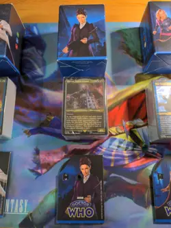 Magic The Gathering Doctor Who Commander Deck Set Of 4 Open Sealed Inner Shrink! - Image 3