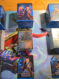 Magic The Gathering Doctor Who Commander Deck Set Of 4 Open Sealed Inner Shrink! - Image 4