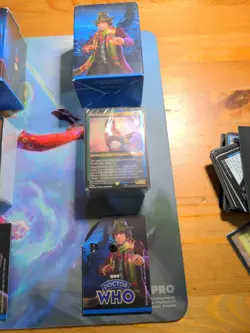 Magic The Gathering Doctor Who Commander Deck Set Of 4 Open Sealed Inner Shrink! - Image 5