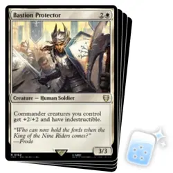 BASTION PROTECTOR X4 The Lord Of The Rings: Tales Of Middle-earth Commander MTG - Image 1