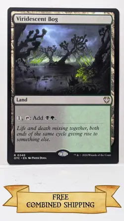 Viridescent Bog Commander: Outlaws of Thunder Junction Regular - Image 1