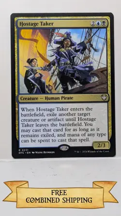 Hostage Taker Commander: Outlaws of Thunder Junction Regular - Image 1