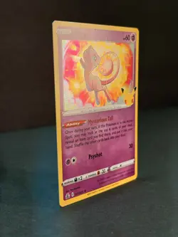 Mew 11/25 Celebrations Holo 25th Anniversary Pokemon Card NM - Image 2