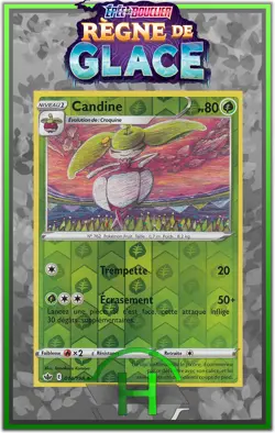 Candine Reverse - EB06:Regne de Glace - 014/198 - Carte Pokemon Francaise Neuve - Image 1