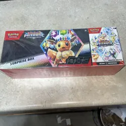 Pokemon TCG Prismatic Evolutions Surprise Box & Booster Bundle - Image 1