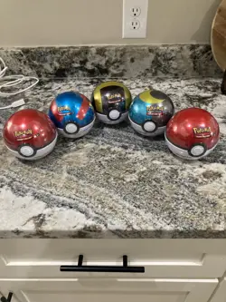 Pokemon TCG: Single Pokeball Tin with 3 Booster Packs - Sealed 2024 E25 - Image 3