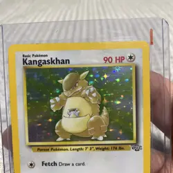 Pokemon TCG Kangaskhan Jungle 5/64 Holo Unlimited Holo Rare - Image 4