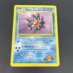 Misty's Starmie 56/132 - LP - Gym Heroes, WOTC Pokemon Vintage - Image 1