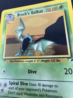 Brock's Golbat - 39/132 Gym Heroes - Pokemon TCG - Uncommon - 2000 MP - Image 2